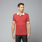 Feeder Stripe Polo // Eco True Burdungy (M)