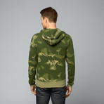 Rocky Eco-Fleece Zip Hoodie // Paintbrush Camo (XL)