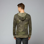 Eco Zip Hoodie // Eco Camo Dream State (S)