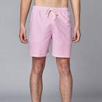 Swim Trunk // Pink Geometric (S)