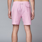 Swim Trunk // Pink Geometric (S)