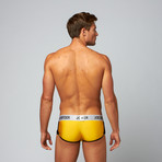 Joe Snyder Activewear Mini Shorty // Yellow (L)