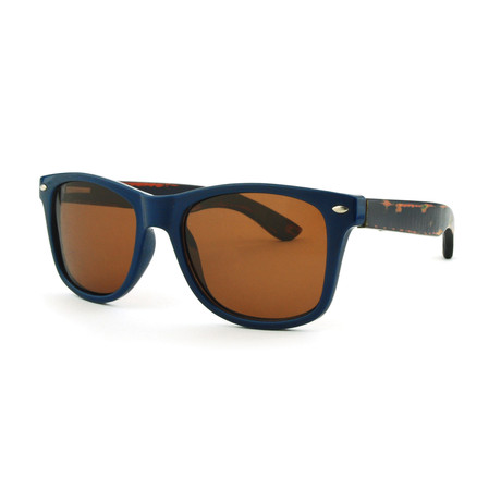 Blacksmith // Navy Blue with Brown Lens