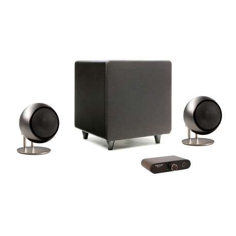 Mini Complete 2.1 Speaker System // Steel