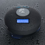 Splash Proof Shower Speaker (Black LCD)