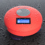 Splash Proof Shower Speaker (Black LCD)