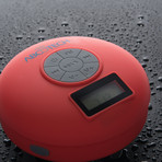 Splash Proof Shower Speaker (Black LCD)