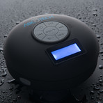 Splash Proof Shower Speaker (Black LCD)