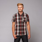 Graham Button Up Shirt // Red (S)