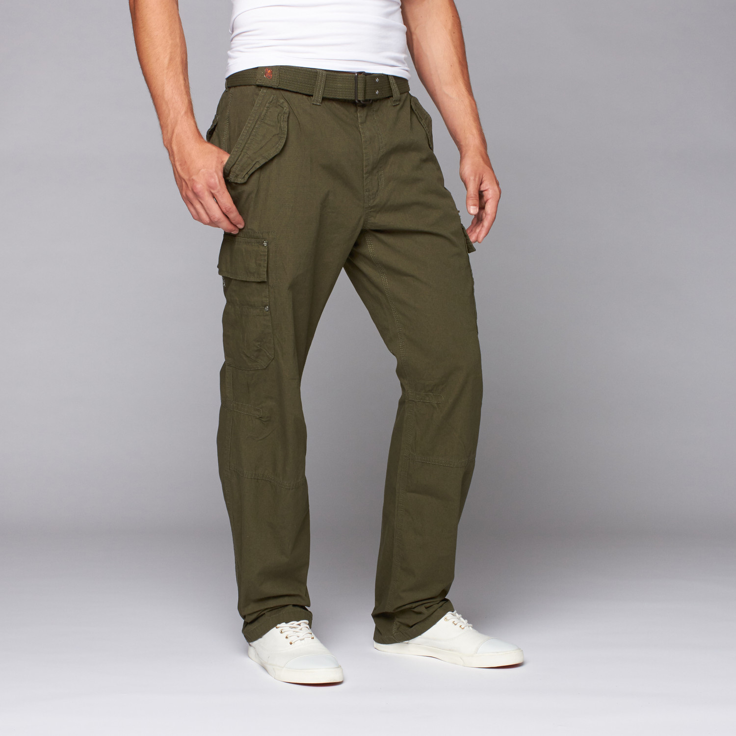 Mini Rip-Stop Cargo Pant // Army (31WX33L) - Point Zero - Touch of Modern