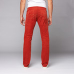 Point Zero // Slim Fit Corduroy Pant // Amber (28WX30L)