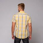 Garcia Button Up Shirt // Yellow (S)