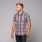 Garcia Button Up Shirt // Navy (S)