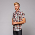 Jordon Button Up Shirt // Oxblood (S)