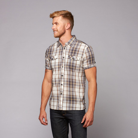 Baldwin Button Up Shirt // White (S)