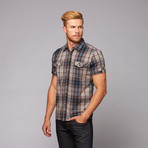 Baldwin Button Up Shirt // Grey (S)