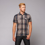 Baldwin Button Up Shirt // Grey (S)