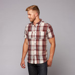 Walker Button-Up // Burgundy (XL)