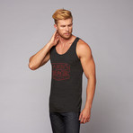 Stamp Tank // Tri Black (S)
