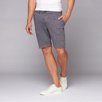 Giles Pique Short 19" // Grey (33)