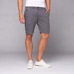 Giles Pique Short 19" // Grey (33)