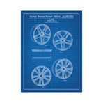 Audi Wheel for Motor Vehicle (Chalkboard)