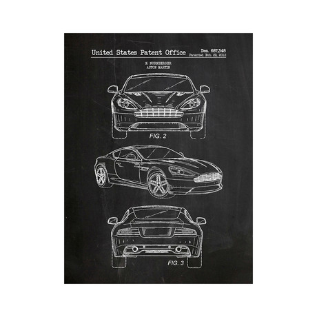 Aston Martin (Chalkboard)