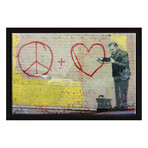 Peace and Love (Stretch Canvas // 20"W x 16"H x 1.5"D)