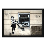 Cash Machine Girl (Stretch Canvas // 20"W x 16"H x 1.5"D)