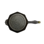FINEX 8" Cast Iron Skillet + American Cherry Wood Trivet