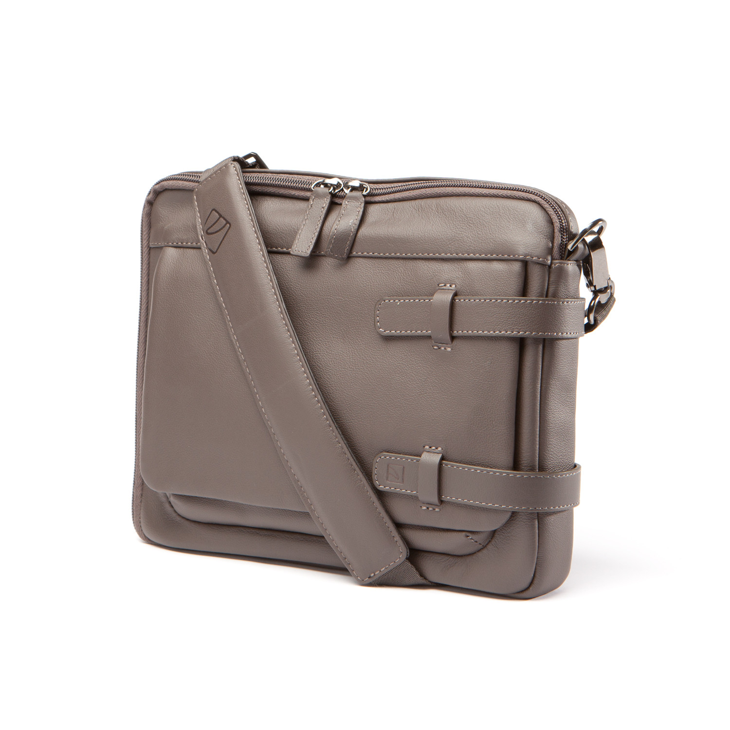 Tema // Leather Shoulder Bag for iPad & Tablet - Tucano - Touch of Modern