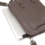 Tema // Leather Shoulder Bag for iPad & Tablet