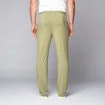 Modal Stretch Jersey Lounge Pant // Loden Green (M)