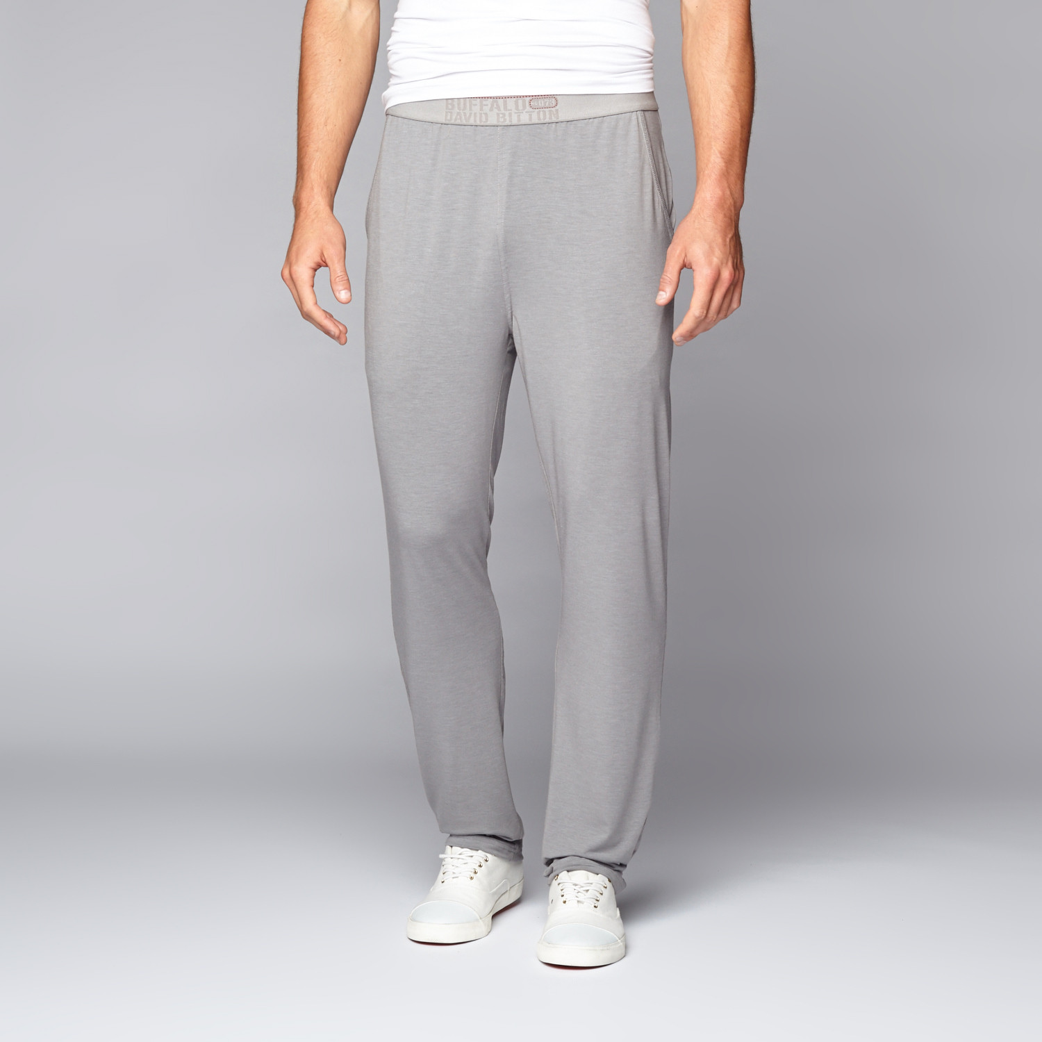 Modal Stretch Jersey Lounge Pant // Frost Grey (S) - Buffalo - Touch of ...