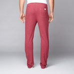 Subyarn Terry Drawstring Lounge Pant // Beet Red (XL)