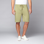 Modal Stretch Jersey Lounge Short // Loden Green (S)