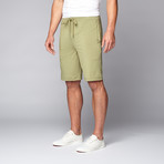 Modal Stretch Jersey Lounge Short // Loden Green (XL)