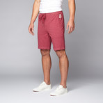 Subyarn Terry Drawstring Lounge Short // Beet Red (M)