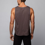 L.A Wash Air Muscle Tee // Charcoal (M)