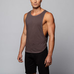 L.A Wash Air Muscle Tee // Charcoal (M)