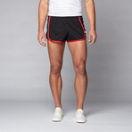 Endurance Running Short // Black + Red (S)