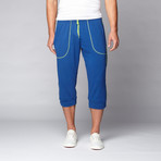 L.A. Wash Cropped Yoga Pant // Cadet Blue (S)