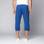 L.A. Wash Cropped Yoga Pant // Cadet Blue (S)