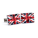 English Flag Cufflinks