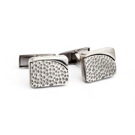 Silver Seed Cufflinks