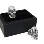 Business Face Skull Cufflinks