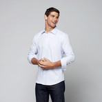 Asher Contemporary Fit Shirt // Light Blue (L)