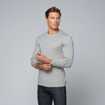 Pima Cotton Long Sleeve Tee // Grey (M)