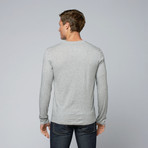 Pima Cotton Long Sleeve Tee // Grey (M)