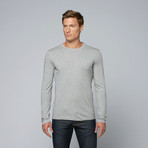 Pima Cotton Long Sleeve Tee // Grey (M)